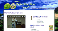 Desktop Screenshot of better-than-noni-juice.com